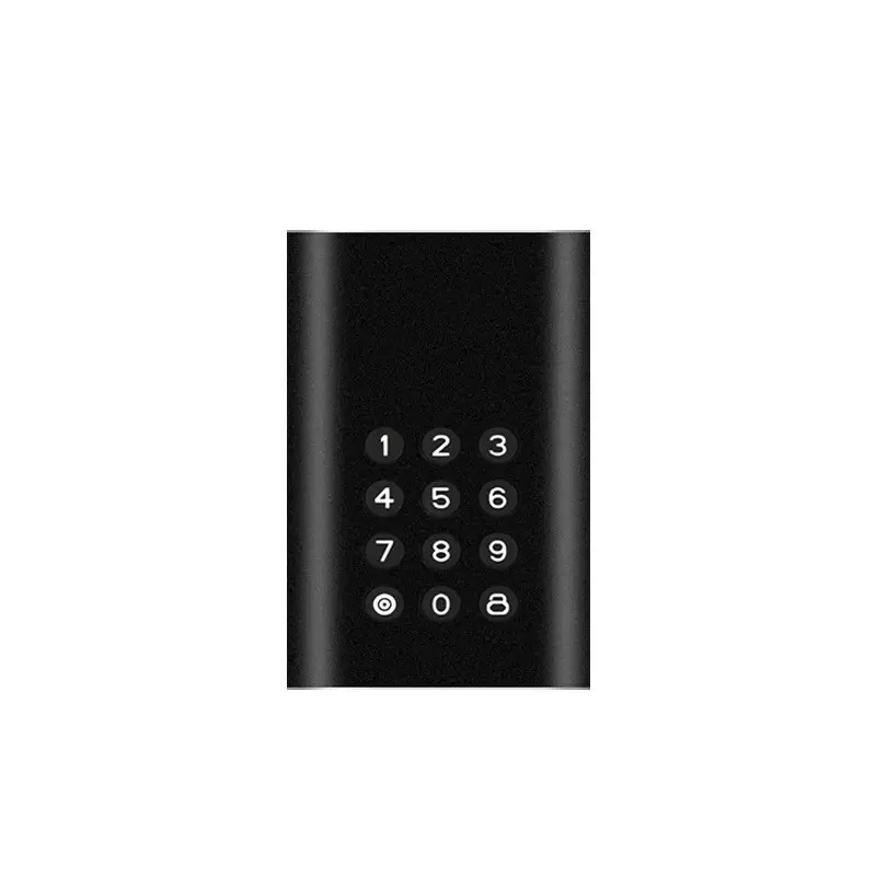 固态SSD2TB 1TB AES256级加密 USB3.0支持手机电脑 连续输错10次