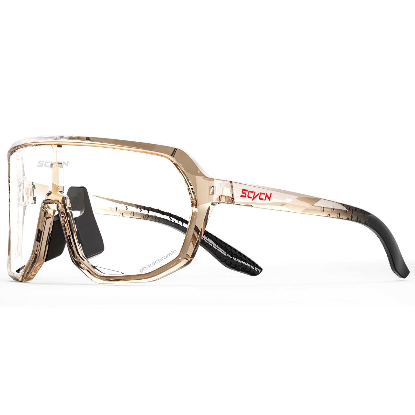 Gafas Fotocromáticas de Ciclismo de PC, Compatibles con Miopía, para Deportes al Aire Libre image 4