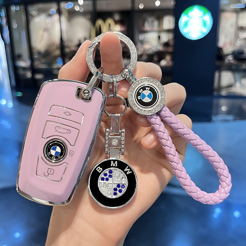 Bmwの鍵カバー1系2系3系5系7系x 1x3x5シェルバックル高級530 li高級女性を適用します。|undefined