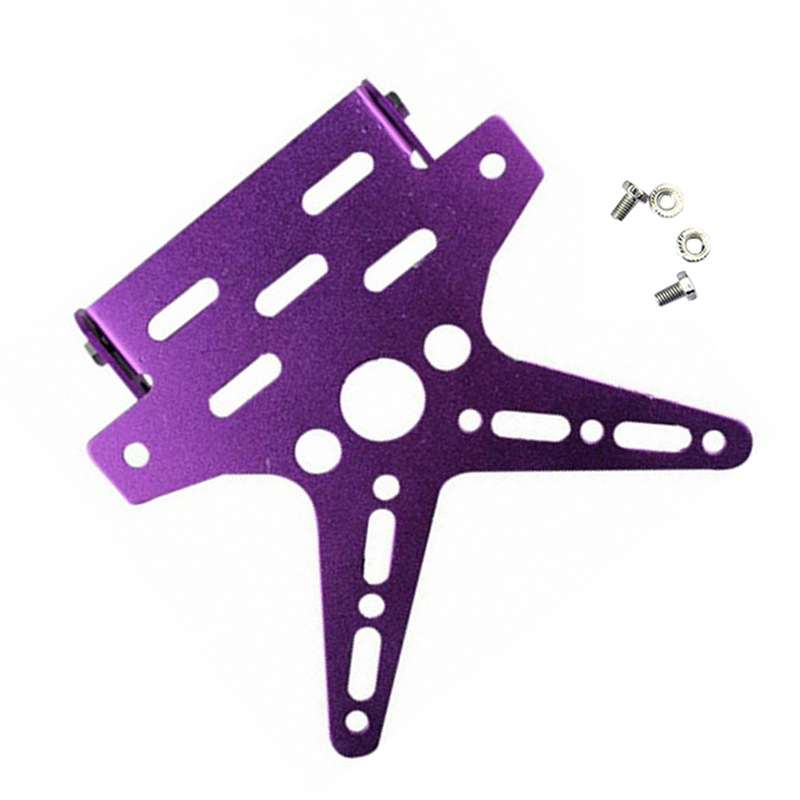 Motorcycle Electric Vehicle Modification Accessories License Plate Holder Adjustable Movable Swallow Type License Plate Holder Cross-Border Hot Sale