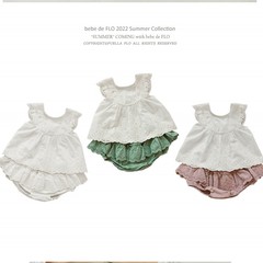 2024 Summer Strawberry San Korean Baby Girl Sweet Ruffled Solid Color Doll Shirt Sleeveless T-shirt Top
