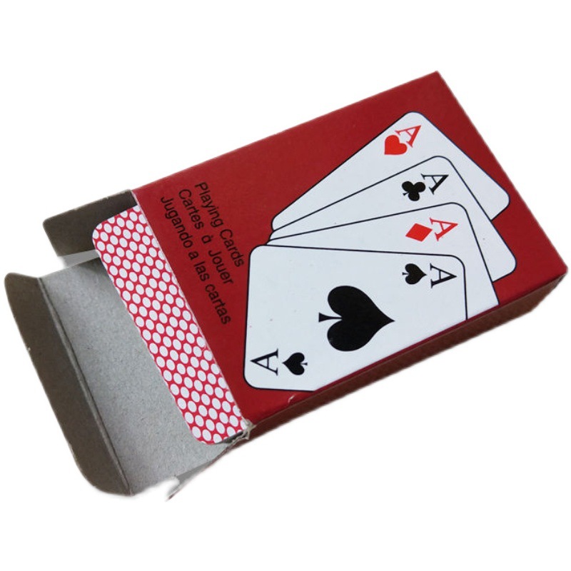 Mini naipes super Q lindo paquete de viaje tarjeta de juego de mesa tarjeta de juego de mesa versión portátil tarjeta de juego pequeño regalo creativo