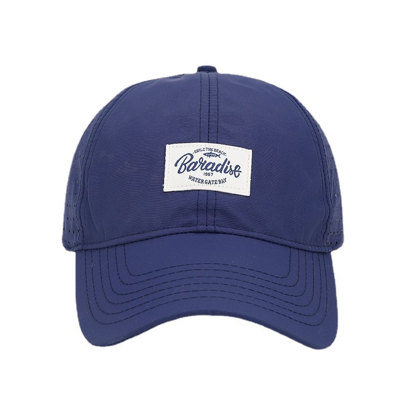 Estilo coreano etiqueta superior suave gorra de béisbol de secado rápido pareja de moda transpirable gorra de pico viajes al aire libre protección solar sombrero para el sol verano femenino