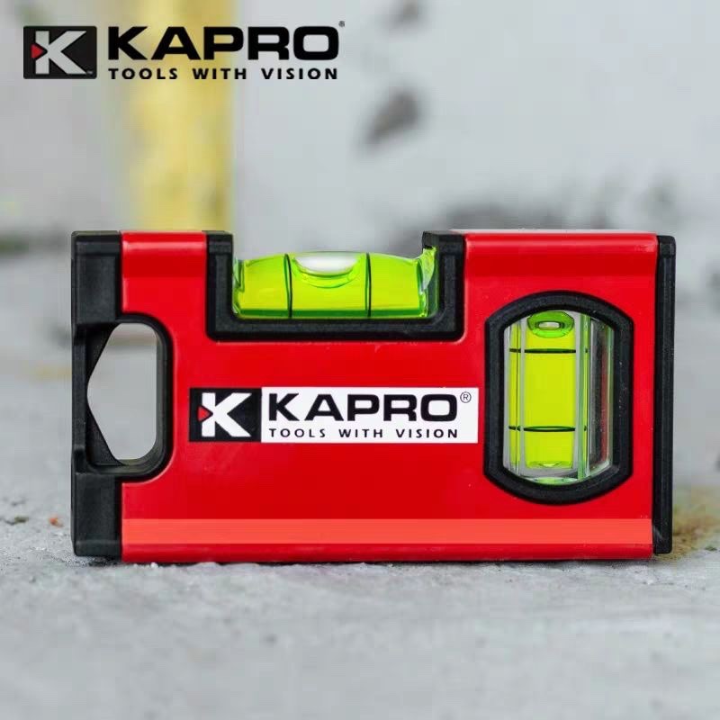 以色列开普路kapro771便携迷你口袋小型加厚耐摔铝合金水平尺强磁