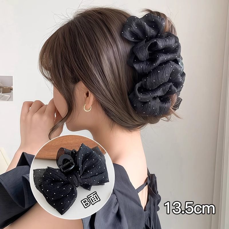 1#Black asymmetrical bubble style