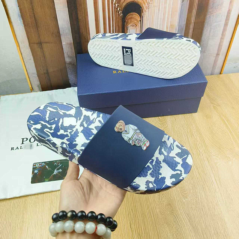 American, European, Southeast Asian men's slippers, POLO Paul, British aristocratic polo sports casual flip-flops, foreign trade shoes