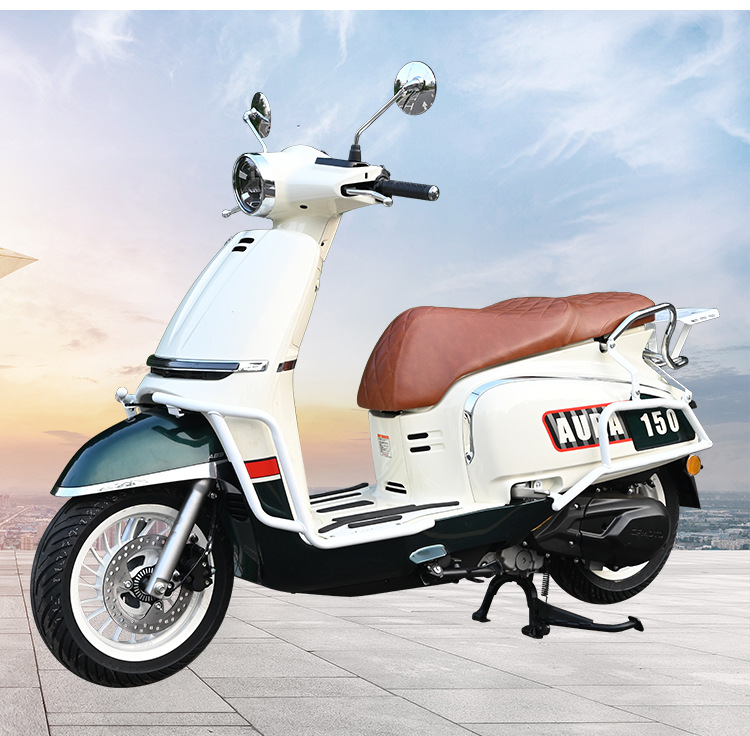 Suitable for Chunfeng Aura150 Protective Bars, Front and Rear Exhaust Pipe Bumpers, Rear Racks, Silver Protective Bars, Modification