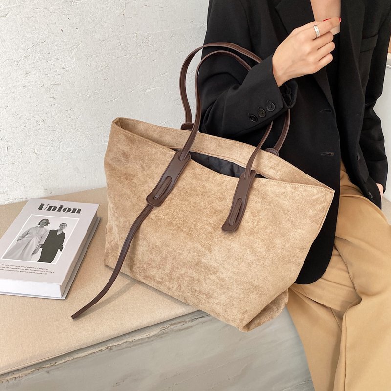 Large Shoulder Bag Women's Bag 2023 New Large-Capacity Tote Bag Ins Internet Celebrity Shoulder Bag Cross-Border Trendy Style