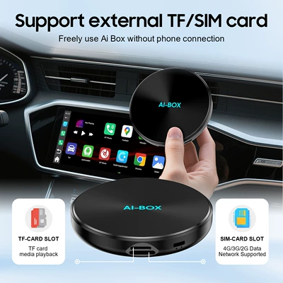 box, Qualcomm, Simsiz CarPlay və Android Auto