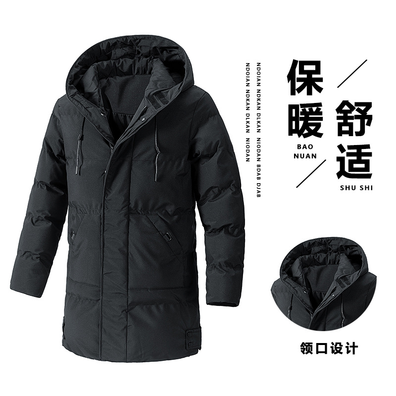 Binjie Selected Winter Cotton-padded Coat, Plus Size, Korean Style, Casual, Fashionable, Versatile, Warm, Mid-length