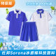 Chuangtong Special Edition Shenzhen School Uniform Sorona Primary School Summer Autumn and Winter Pants Long Sleeve Short Sleeve T Shorts Ice Cotton