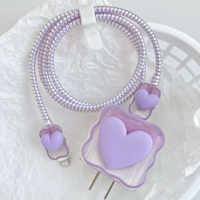 Para Apple 14 línea de datos cubierta protectora iPhone13 cargador cabezal 12promax bobinado estuche para iPad