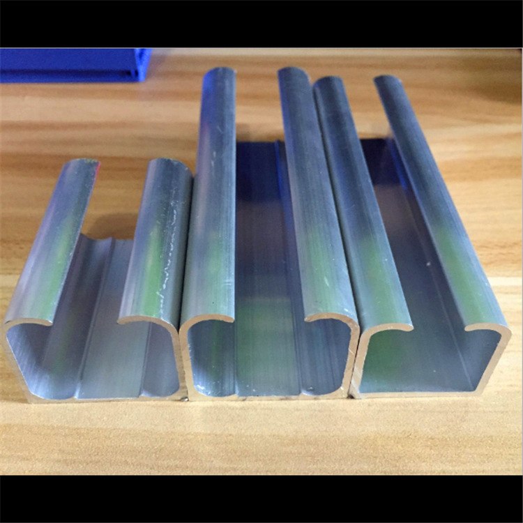 6061 6063工业异型铝型材 铝合金型材挤压深加工表面氧化着色