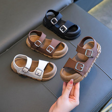 2025爆款儿童凉鞋韩版时尚软底宝宝凉鞋上学外穿魔术贴凉鞋男女童