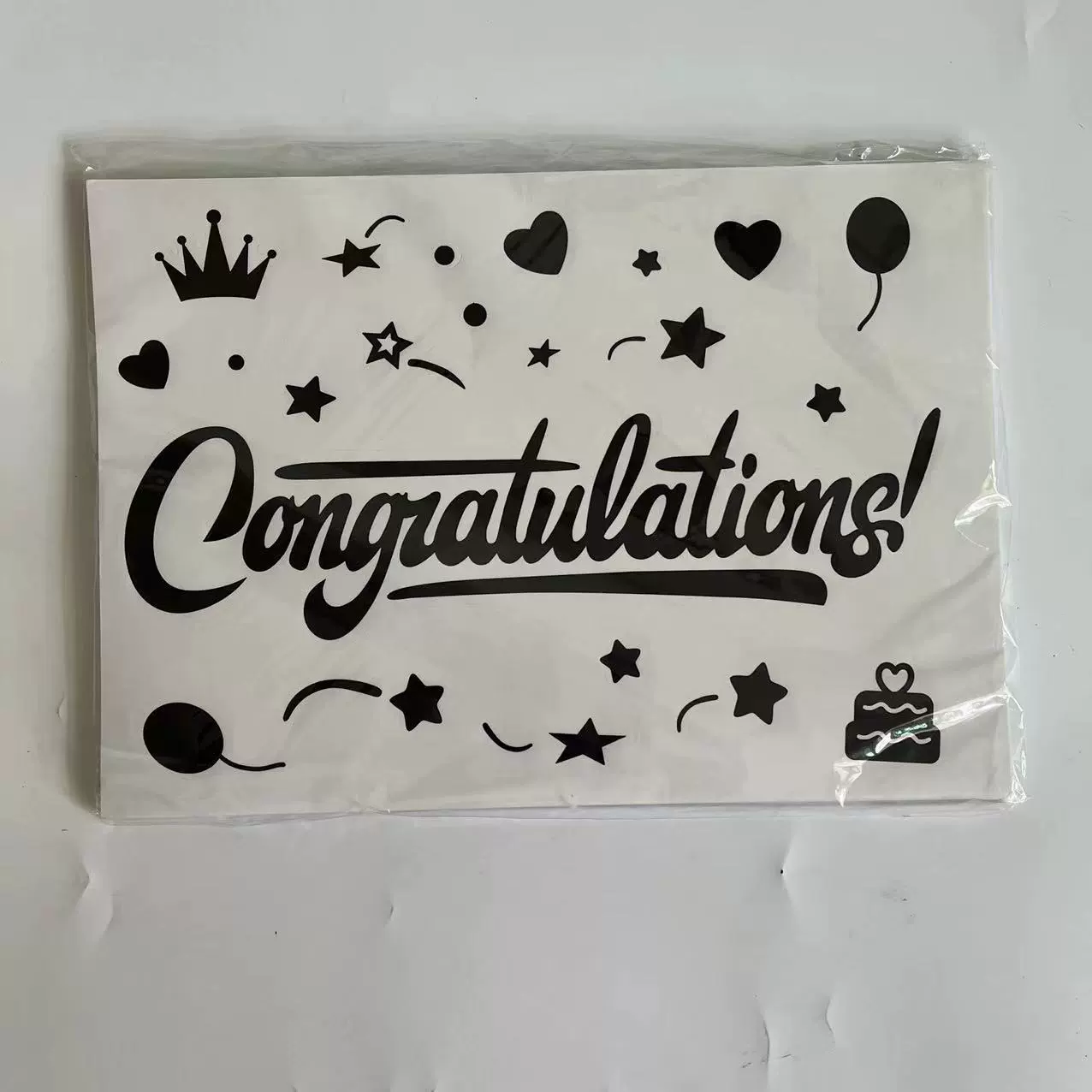 Transparent sticker, balloon, new collection, DIY
