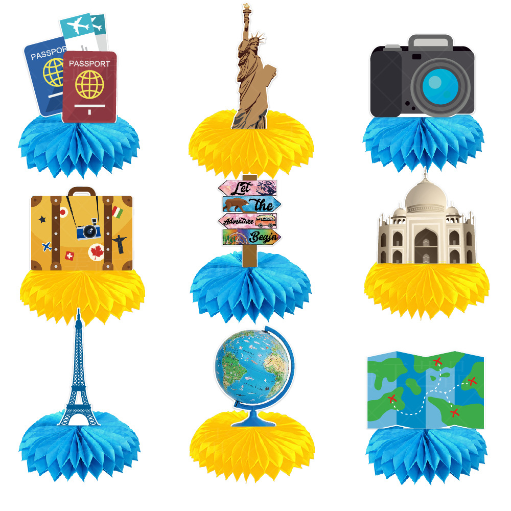Amazon aventura universal tema fiesta de bienvenida al bebé fiesta de cumpleaños para niños decoración de panal adornos