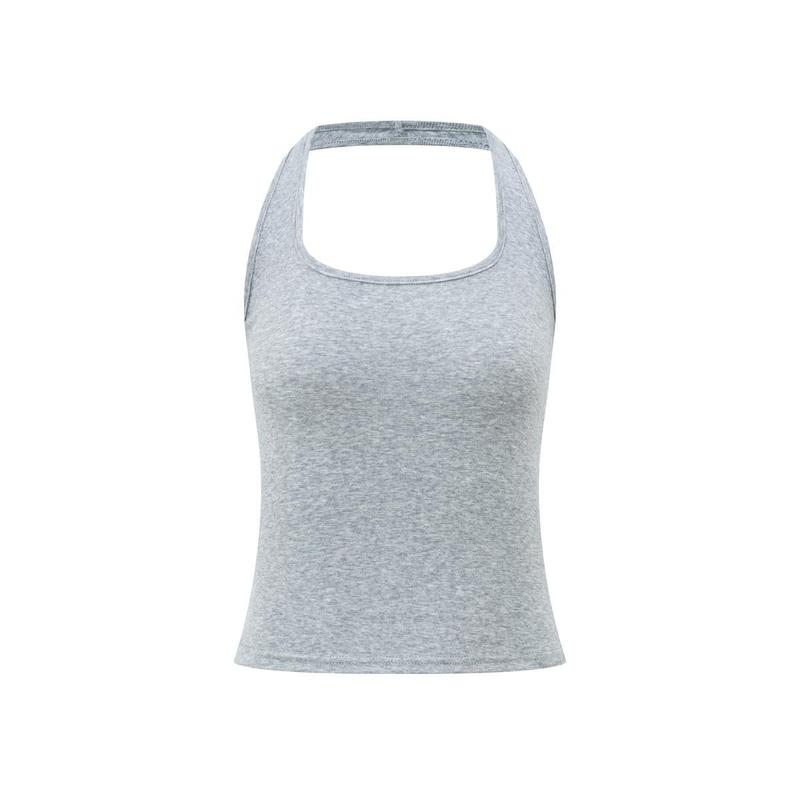 9色入荷！ Pure Desire Hot Girl レッド ホルターネック ベスト レディース 夏 スリムフィット ショートカラー サスペンダー トップ|undefined