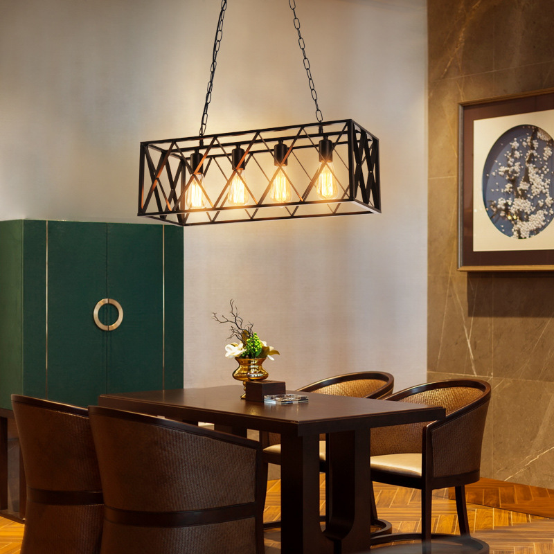 Retro estilo industrial tienda de ropa bar nostálgico barbería personalidad creativa bar lámpara restaurante lámpara decorativa