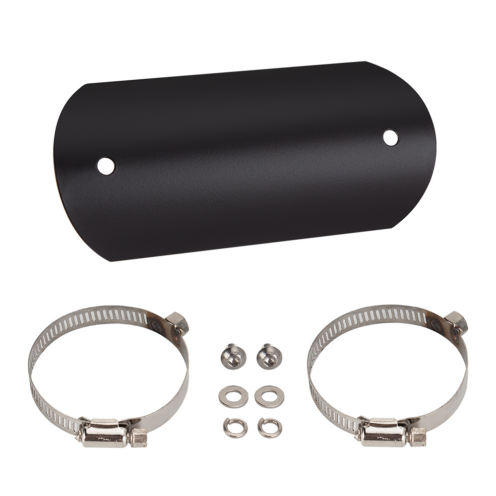 Motorcycle Accessories Exhaust Pipe Modified Heat Shield Cover Sc Electroplated Blue Middle Heat Shield Bend Pipe Heat Shield Universal
