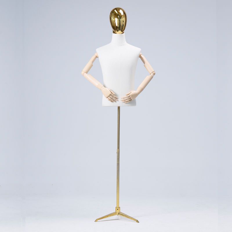 Maniquí Masculino de Medio Cuerpo de Plástico para Escaparate image 10