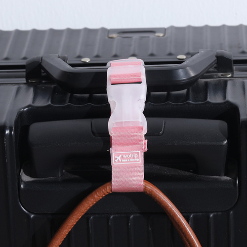Travel trolley luggage buckle strap strap portable packing strap luggage holder fixed clip strapping strap