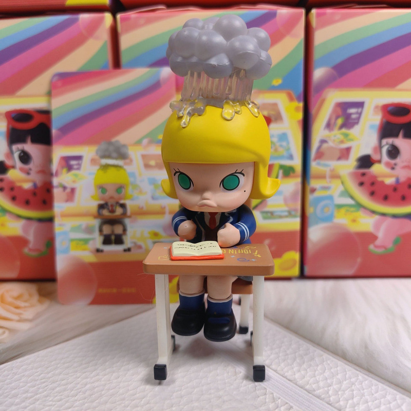 POPMART泡泡玛特茉莉我的小时候系列盲盒手办潮玩具摆件女生礼物|undefined