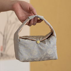 新中式茶事包茶杯茶壺收納包茶具便攜收納袋杯布包主人一壺一杯