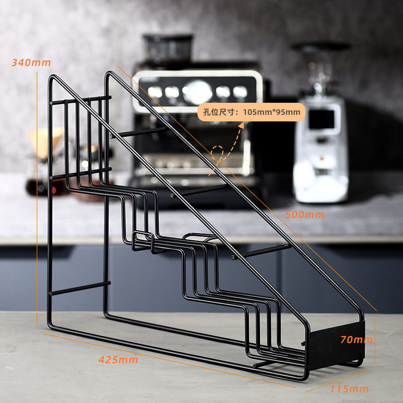 Molin sirope rack 1883 jalea leche té cafetería tienda de jarabe botella de almacenamiento estante botella de azúcar multi-función