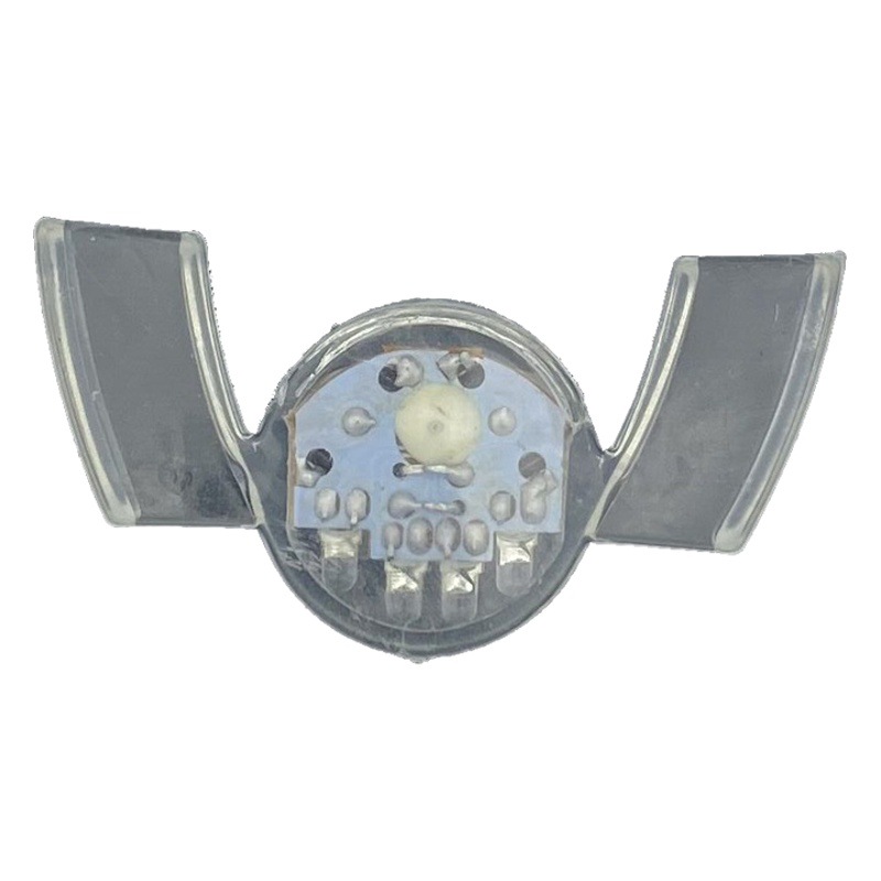 Halloween dentadura caliente-venta de tirantes luminosos TPR de goma suave estación B mismo flash LED truco juguete novela divertido