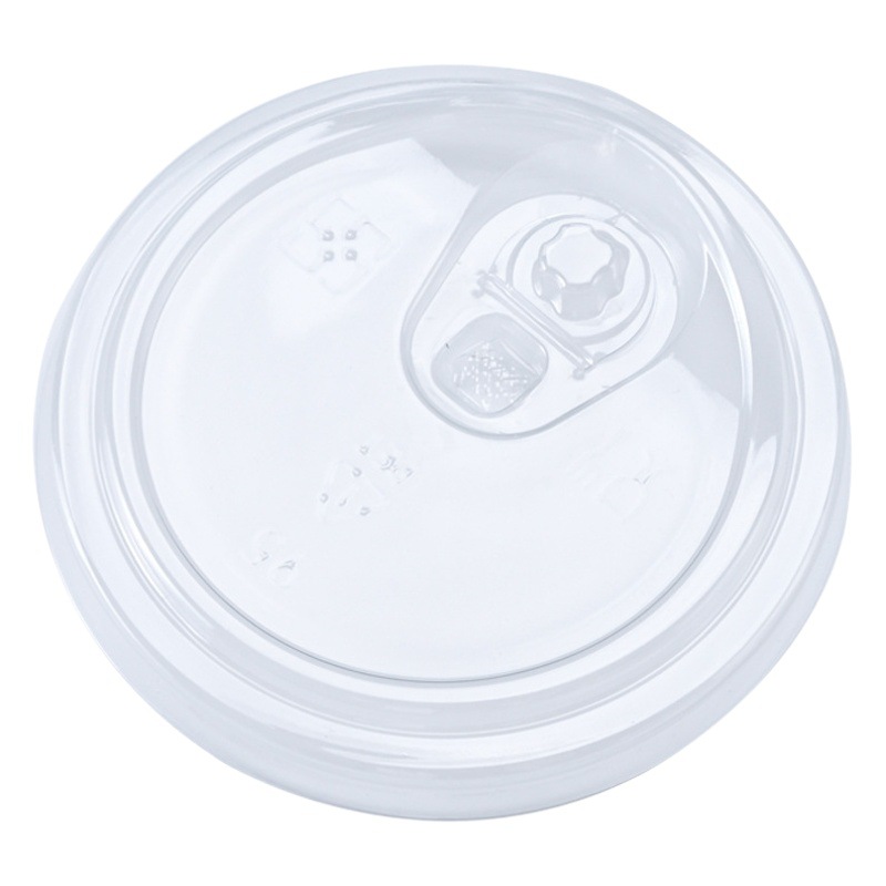 Carefully Selected 90/95/98 Caliber Direct Drinking Lid Disposable Milk Tea Cup Plastic Lid Transparent Packaging Pet Cup Lid Manufacturer