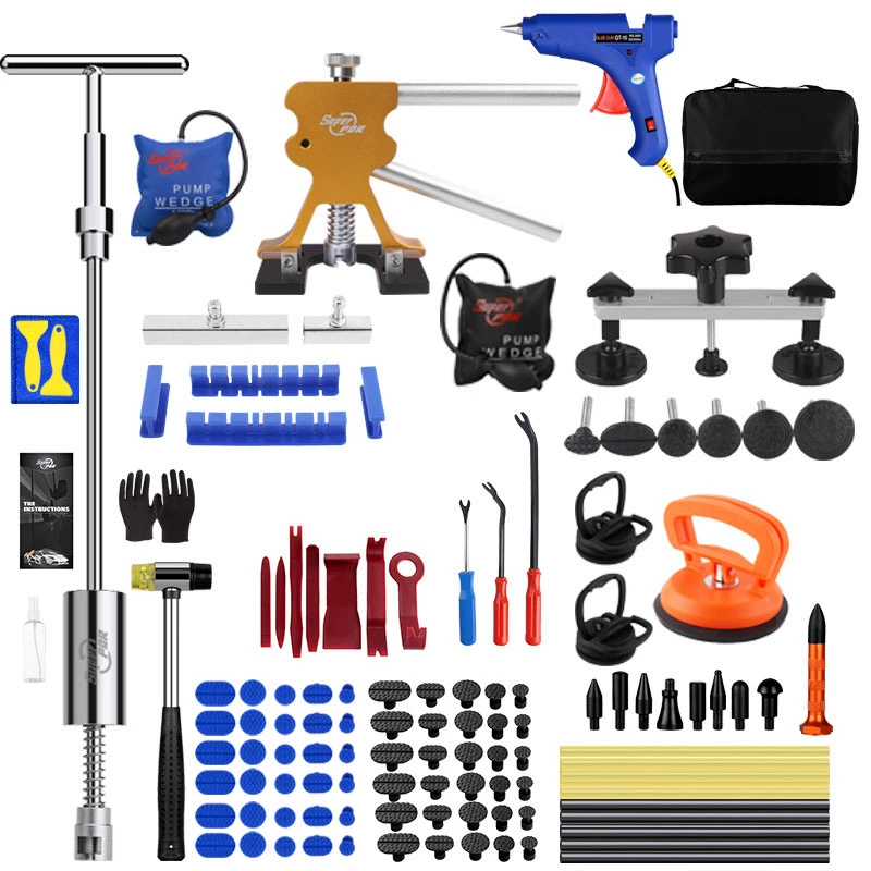 Трансграничная фабрика оптовая продажа SuperPDR профессиональный автомобиль инструмент для ремонта депрессии комплект без листового металла ремонт ямы