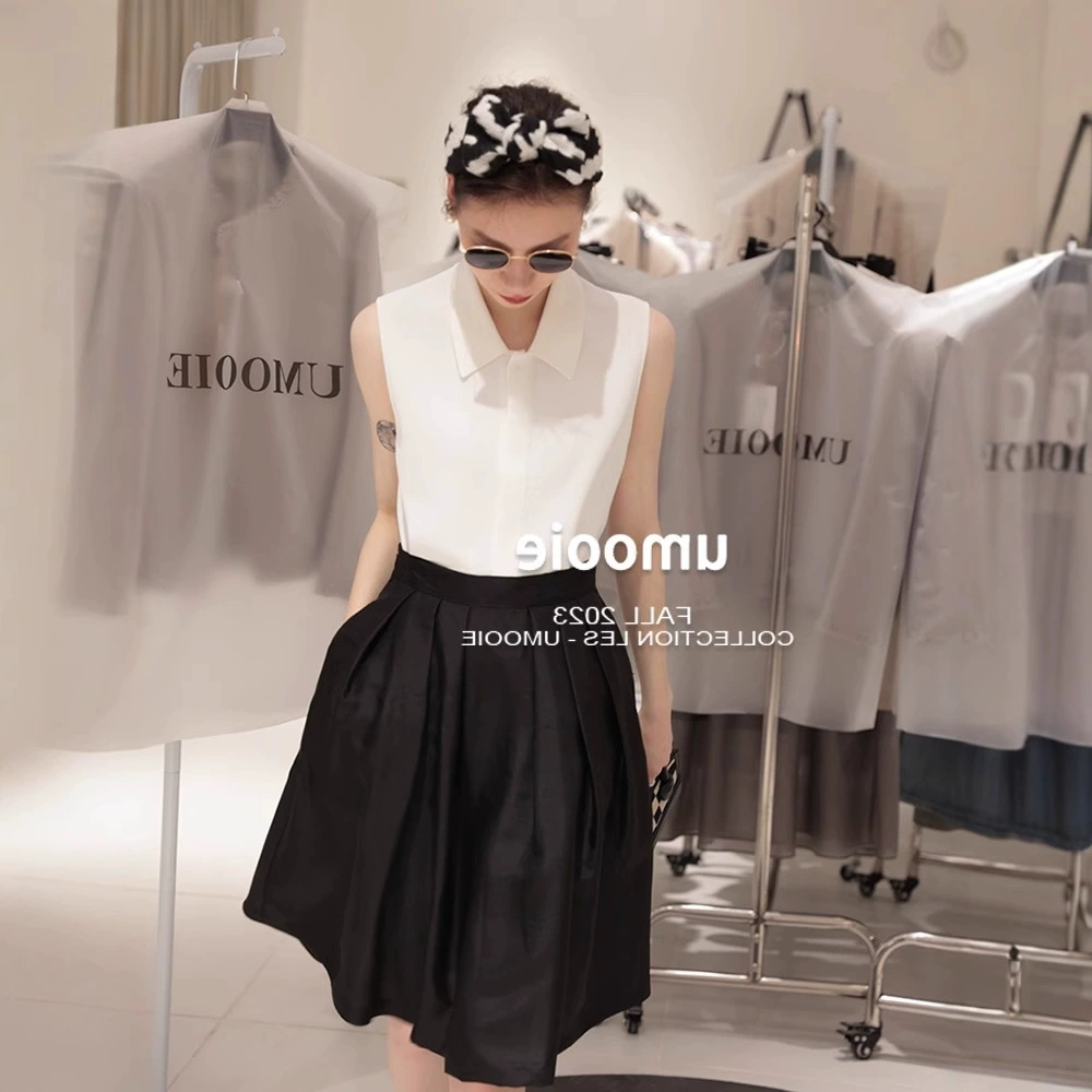 Элегантная юбка А-силуэта UMOOIE