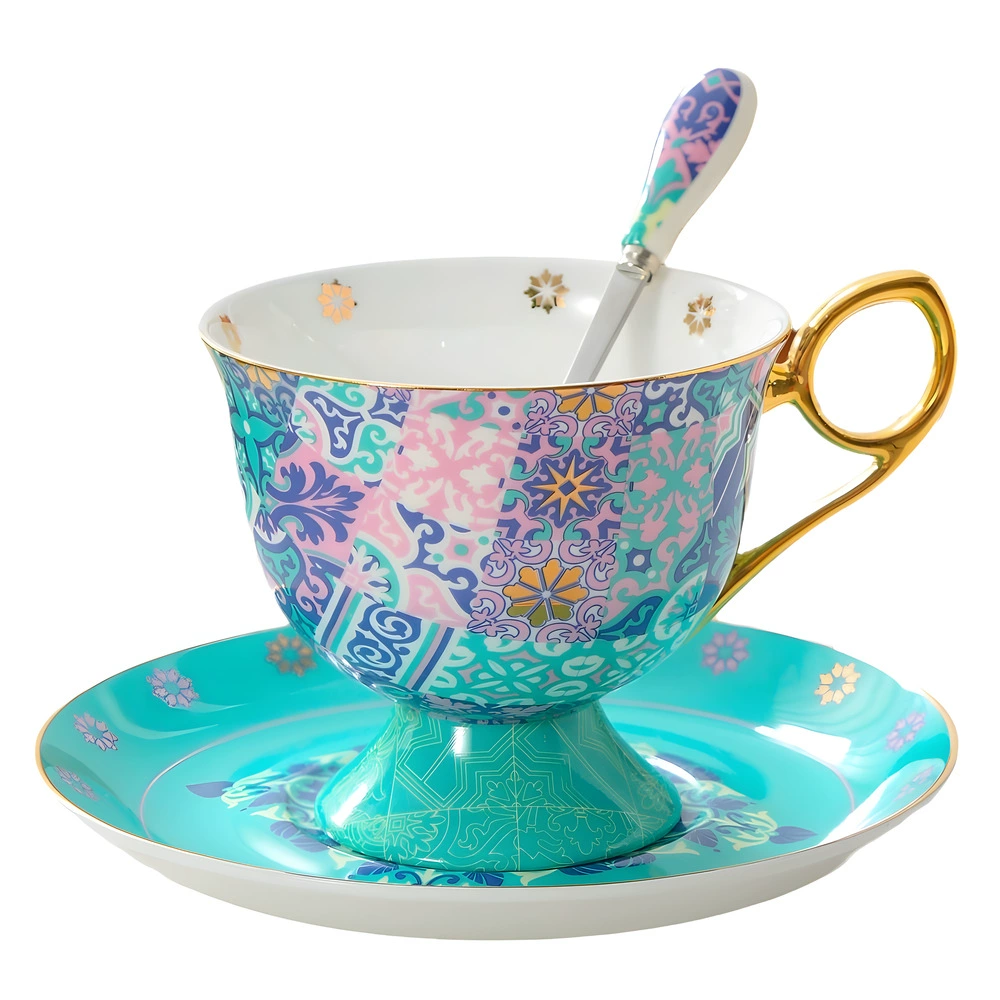 Coffee ceramic tea cup, gift box, set, style, for beloved
