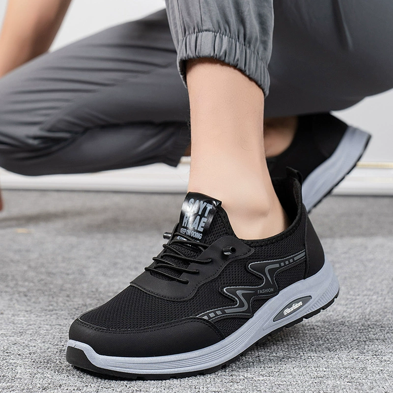 Спортивная обувь для мужчин весной новая дорожная обувь удобная обувь среднего и пожилого возраста на мягкой подошве для мужчин и женщин