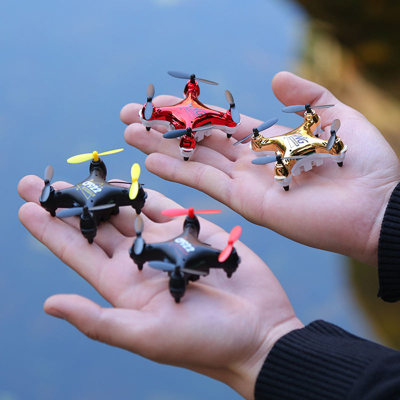 Cross-border Hot Selling Mini Aerial Photography UAV Remote Control Aircraft Aircraft Helicopter Small HT02 Boys and Girls Toys