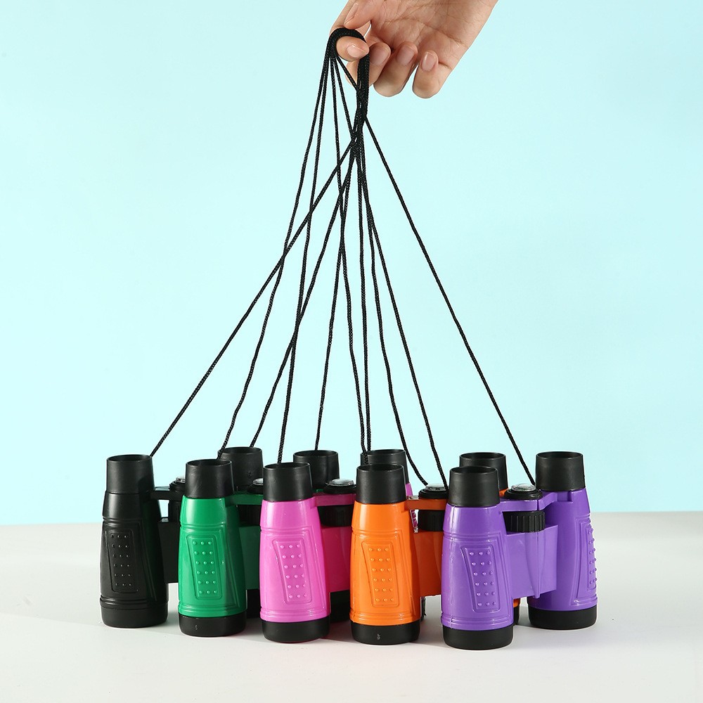 新款6X30儿童高倍户外便携宝宝望远镜 学生高清双筒望远镜批发