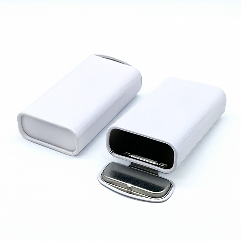 Flip pequeño caramelo caja de hierro pieza de compresión cuidado de la salud goma de mascar partículas portátil de metal tarro de hierro embalaje hojalata puede image 4