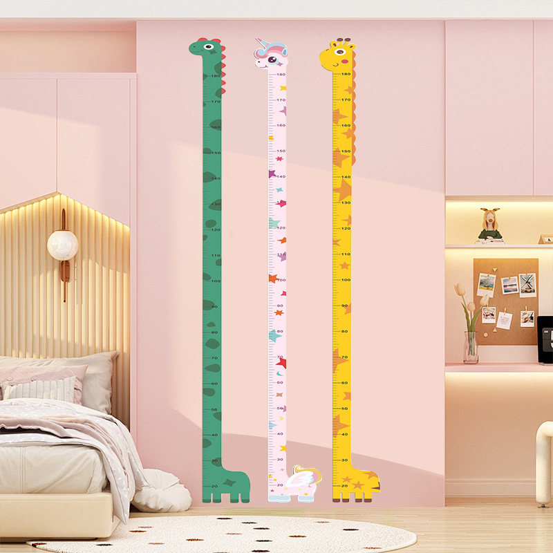 Children's Height Measurement Wall Stickers, Baby Height Measurement Wallpaper, Removable Without Damaging the Wall, Precise Measuring Tool