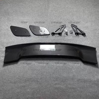 Fixed wind wing Modified Running Wing Sedan General - carbon-fiber-pattern