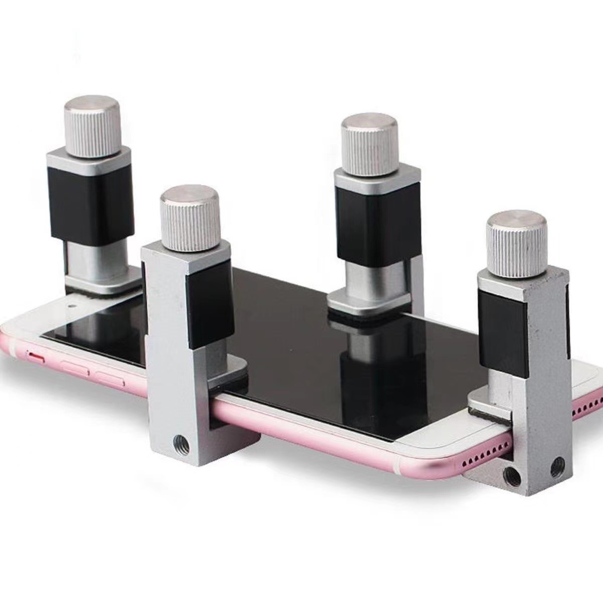 手机平板液晶屏幕固定夹 翘屏开胶固定夹具 屏幕压屏夹 金属夹子