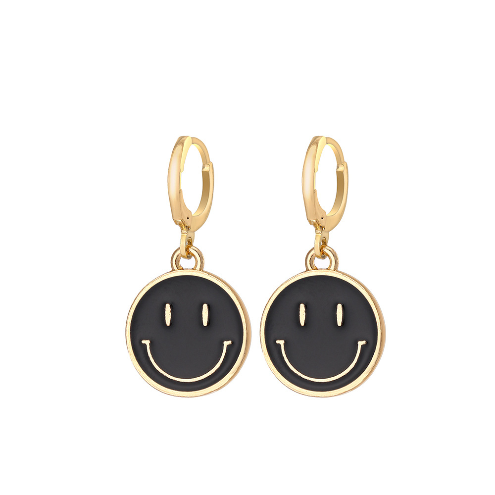 Großhandel Schmuck Tropft Mehrfarbiger Smiley-ohrclip Nihaojewelry display picture 17