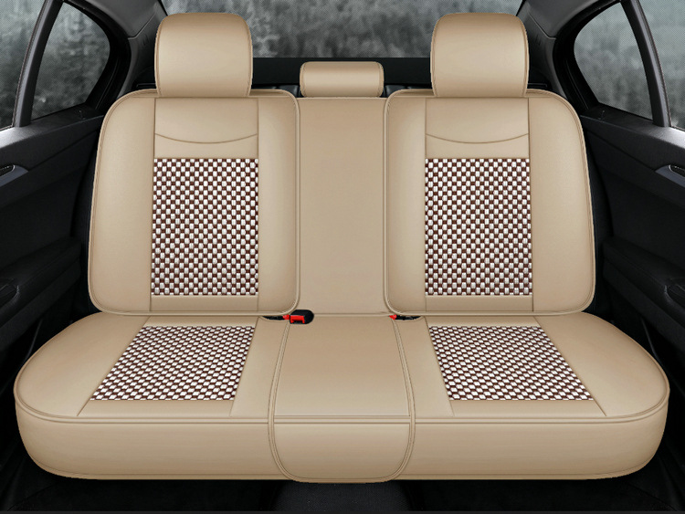 Cross-Border E-Commerce Car Seat Cover Fully Enclosed for All Seasons Special Car Seat Cover Cartoon Cushion Summer Cooling Pad