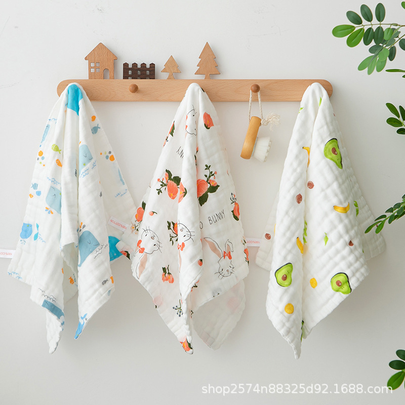 6-layer gauze cotton towel soft absorbent cotton adult Bath face towel face towel factory price wholesale 6-layer gauze cotton towel soft absorbent cotton adult Bath face towel face towel factory price wholesale