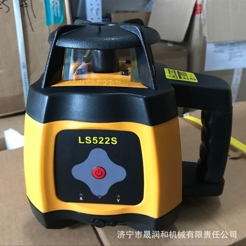 Equipo de nivelación láser compatible con el conjunto completo de transmisores láser con tractor con nivelador