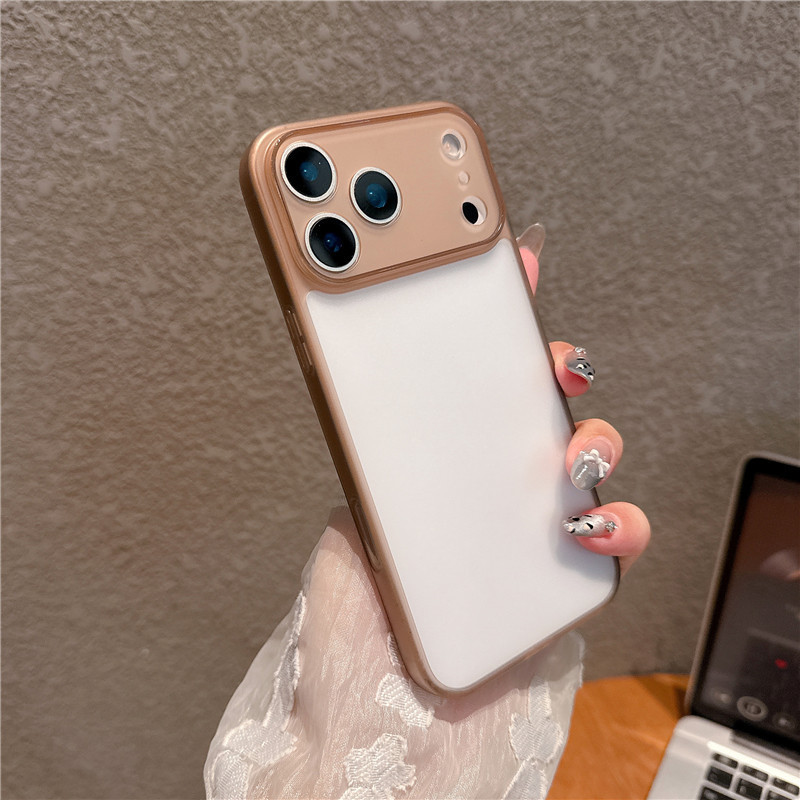 超薄肤感磨砂iphone17promax透明手机壳苹果16/17Air防摔软壳适用|undefined