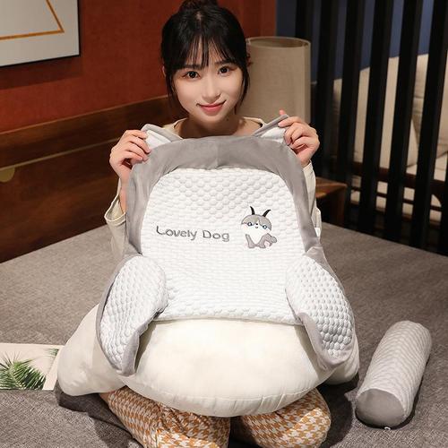 Ice Bean Bean Bed Head Cushion Soft Bag Waist Cushion Big Back Sofa Pillow Bed Pillow Bed Rest Reading Porthole 