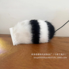 手作遥控电动小兔尾巴拍打电动小羊尾巴漫展道具尾巴爆款绑带尾巴
