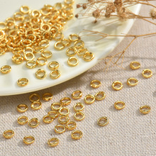 18K����߱�ɫ�ؾ�Ȧ��朴����]��Ȧ����β�i�ǿ��ֹ�diy���