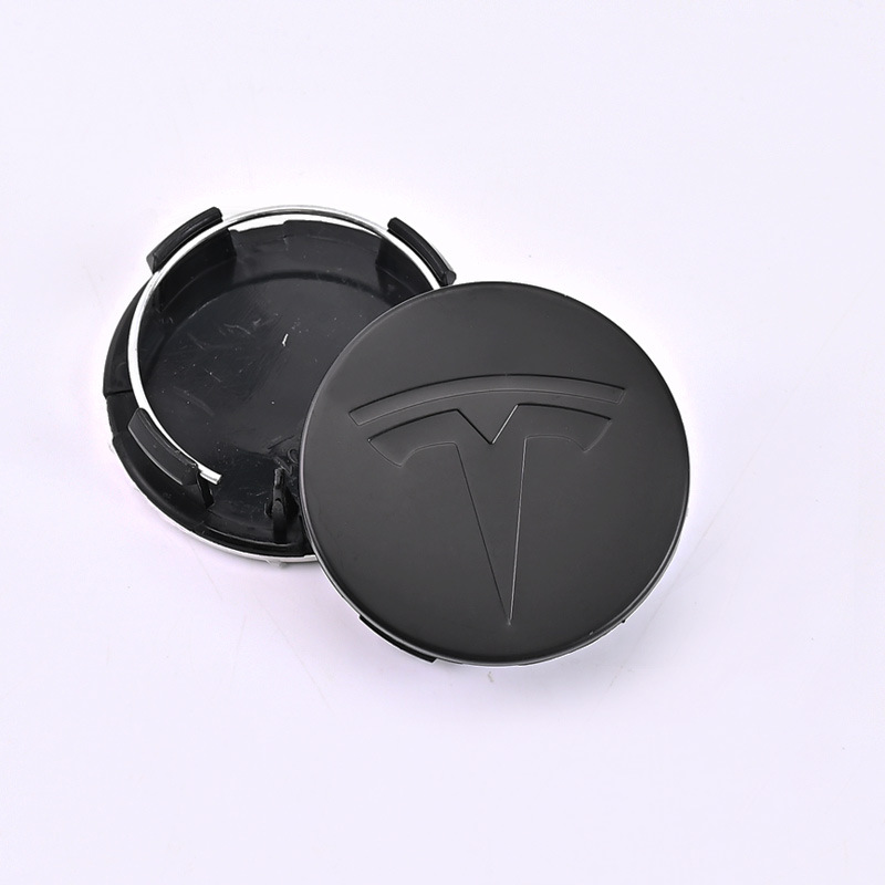 4x 58mm / 54mm Tesla Nabendeckel Felgendeckel Radkappen