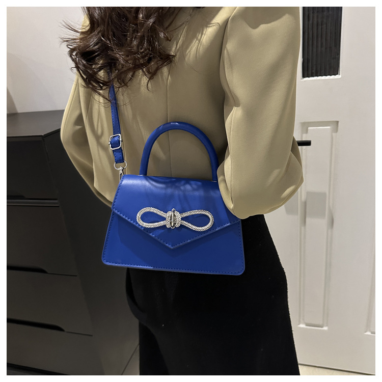 Estilo coreano simple este año popular todo partido color sólido arco costura bolso de mujer moda crossbody bolso de hombro bolso